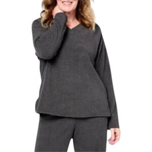 Comfort Code Women's Marshmallow Knit Top Gray - Regular